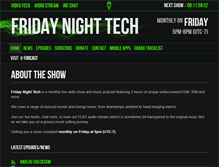 Tablet Screenshot of fridaynighttech.com